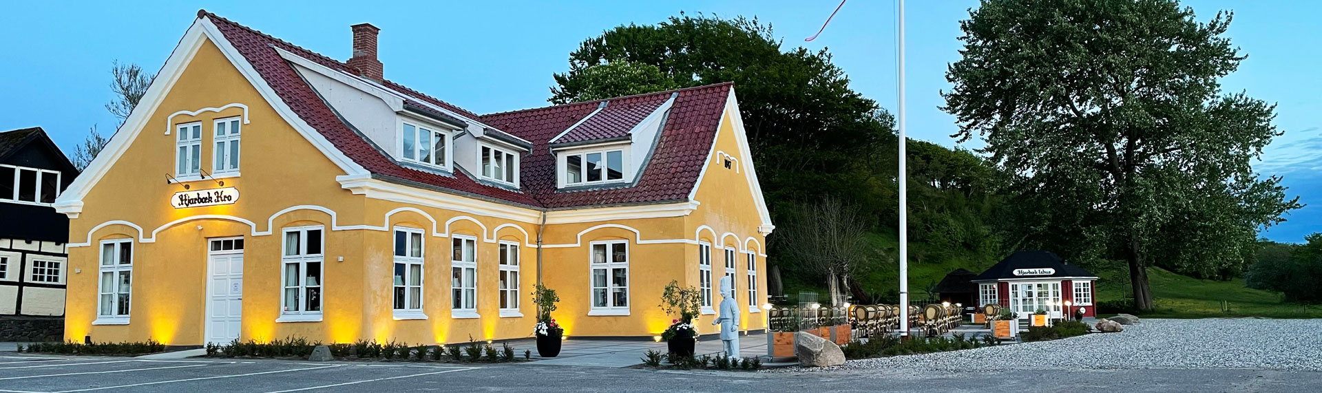 Hjarbæk Kro - restaurant mellem Viborg og Skive